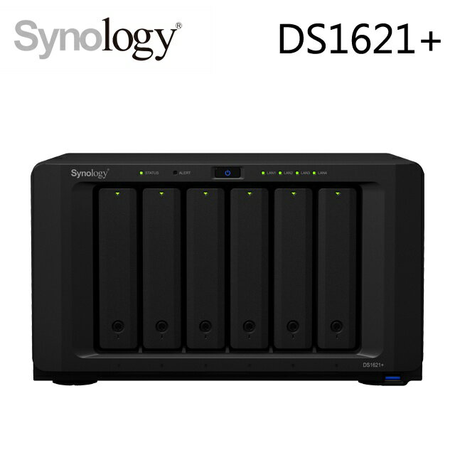 【含稅公司貨】Synology群暉 DS1621+ 6bay 網路儲存伺服器NAS DS1621 PLUS AMD