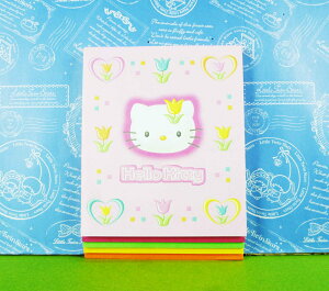 【震撼精品百貨】Hello Kitty 凱蒂貓 信紙組 金香圖案【共1款】 震撼日式精品百貨