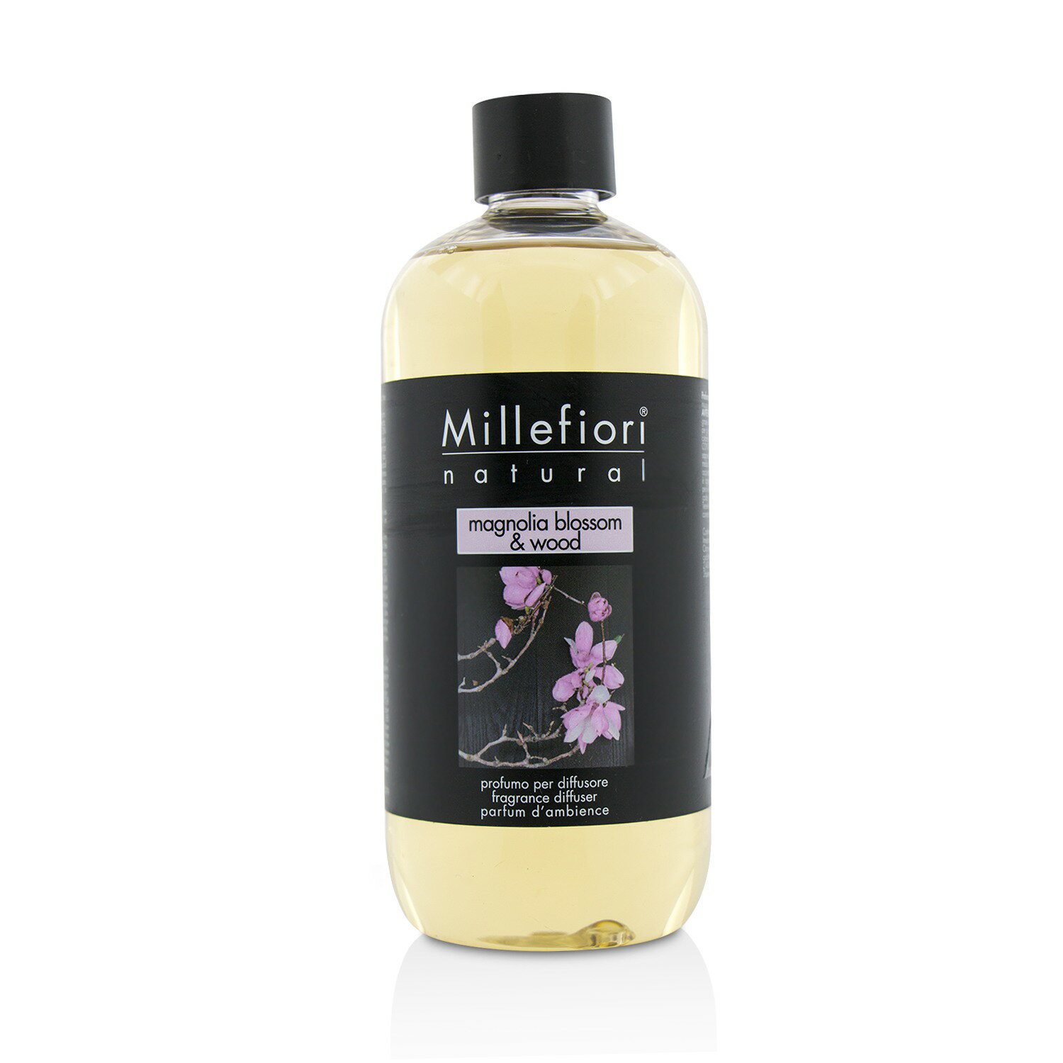 米蘭千花 Millefiori - 自然系列室內擴香補充液Natural Fragrance Diffuser Refill - 玉蘭花&木質Magnolia Blossom & Wood