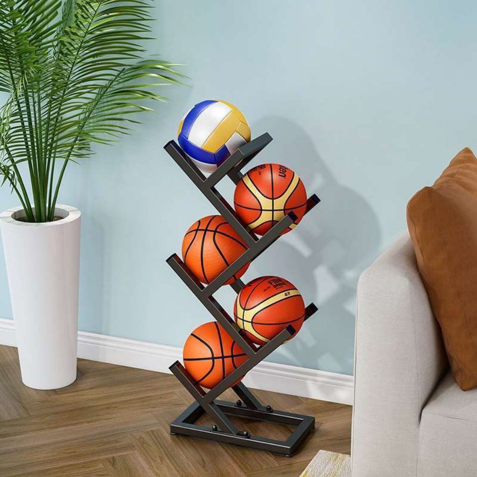 籃球收納架 家用籃球足球收納架擺放架創意球架置球架放球架球置物架展示架