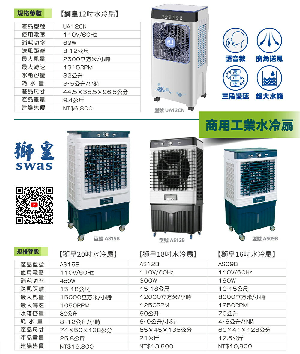 獅皇DC圓形變頻送風機涼夏扇電扇涼風扇大型送風扇工業扇大型風扇送風機