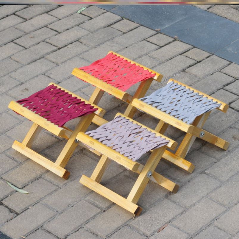 馬扎凳子結實折疊凳小馬扎凳實木便攜成人板凳槐木馬扎子家用凳子