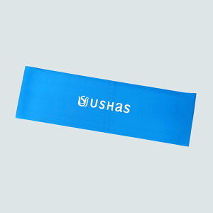 USHaS 瑜癒丨多用途訓練彈力帶(150x15cm/輕量級 4-6kg)丨皮拉提斯帶 居家運動 健身
