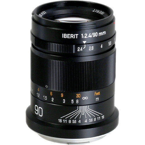 Kipon專賣店: Iberit 90mmf2.4 for LEICA L 卡口 義文公司貨