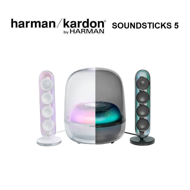 Harman Kardon 哈曼卡頓 2.1聲道 SOUNDSTICKS 5 水母藍牙喇叭 台灣公司貨