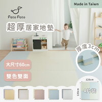 【台灣製・超厚3cm】Pato Pato 設計款拼接地墊|60cm 大尺寸 EVA Form 系列|附收邊條|遊戲墊/嬰兒墊|適用寶寶・嬰兒・兒童|防音・吸震・隔音|時尚居家室內用地墊 【台灣製・超厚3cm】Pato Pato 設計款拼接地墊|60cm 大尺寸 EVA Form 系列|附收邊條|遊戲墊/嬰兒墊|適用寶寶・嬰兒・兒童|防音・吸震・隔音|時尚居家室內用地墊