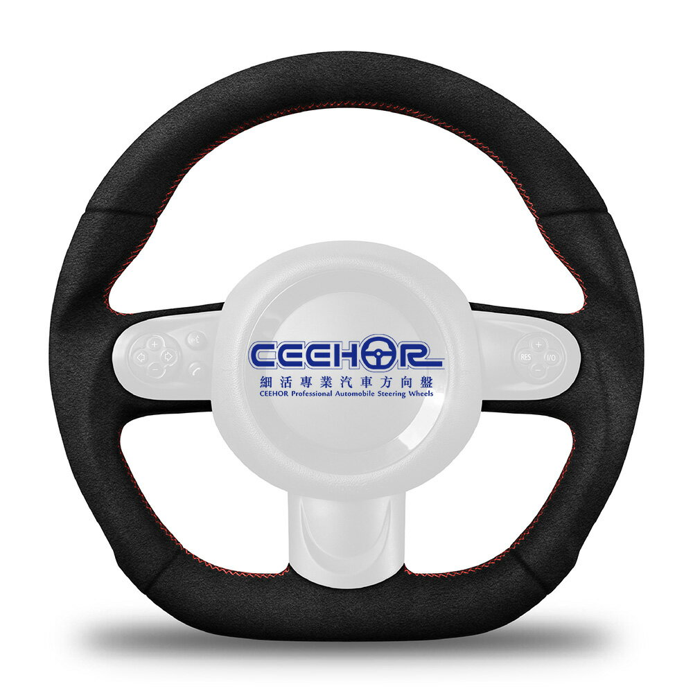 [細活方向盤] 全麂皮款 R56 R57 R58 R59 R60 R61 MINI 迷你 變形蟲方向盤