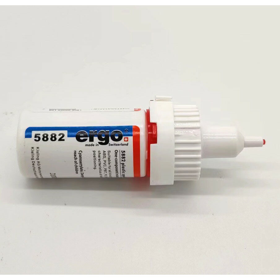 瑞士品牌 ergo ergo.® 5882 PVC ABS 塑膠專用 壓克力 快乾膠 三秒膠 1