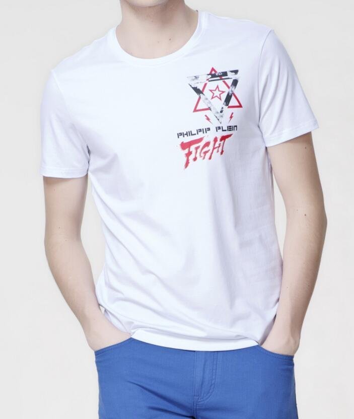FINDSENSE MD 韓國 男 街頭 時尚 潮 特色字母五角星圖案 LogoT恤 短袖T恤 特色T恤