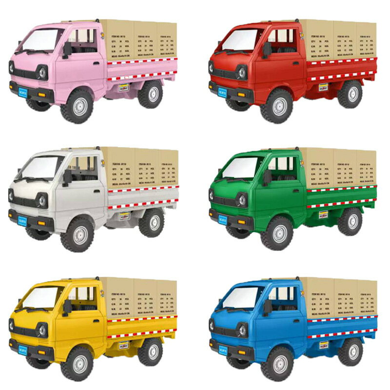 新品模擬五菱宏光卡廂式貨車模型 漂移充電貨卡慣性玩具車-創美
