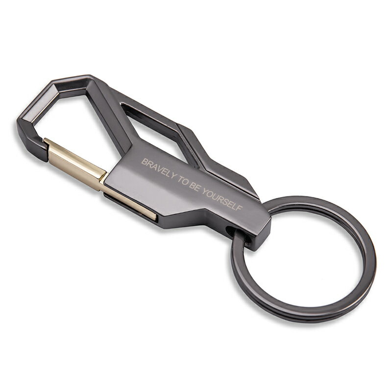 男士腰掛鑰匙扣 創意汽車鑰匙鏈掛件 金屬鑰匙圈 遙控鑰匙專用