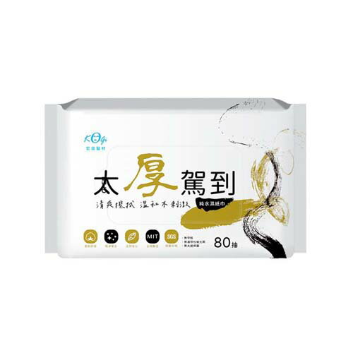 宏瑋太厚駕到濕巾80抽x40包(箱)【愛買】 1