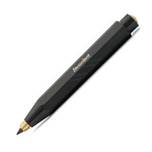 預購商品 德國 KAWECO CLASSIC Sport Guilloche 系列Clutch Pencil 3.2mm 黑色 4250278603922 素描鉛筆/支