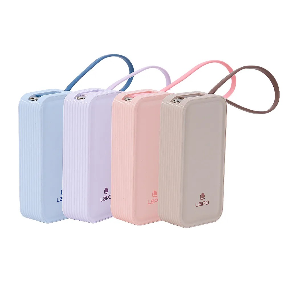 【LAPO】20W雙向快充二合一充電器行動電源 WT-06