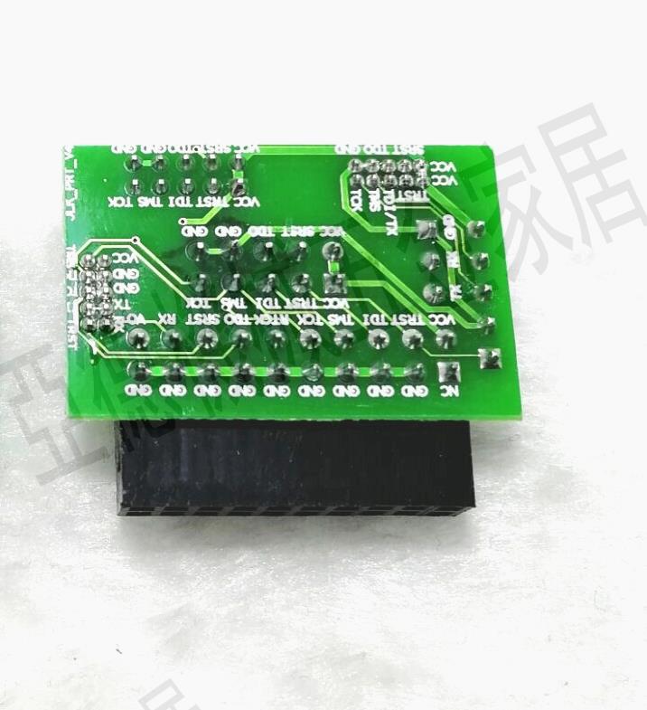 JLINK V9 V8 V10通用20P 2.54MM轉10PIN 1.27 JTAG SWD轉接接線板【亞德機械五金家居】 0