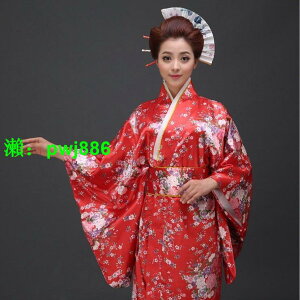 日本和服女傳統日系浴衣開衫寫真舞臺表演服劇本殺推理角色扮演服