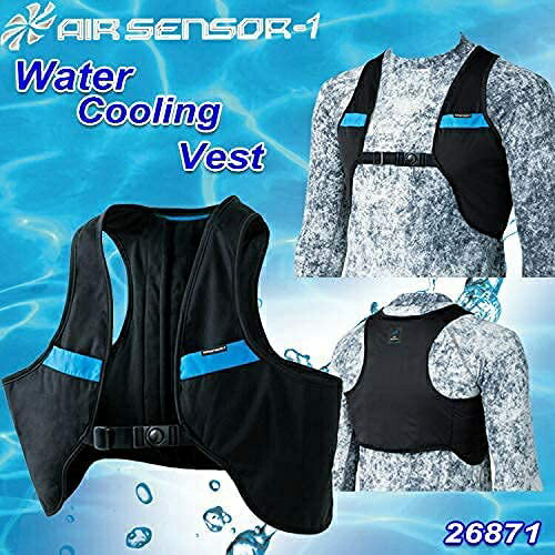 🔥共2色🔥日本原裝 AIRSENSOR 涼感背心 工作服 水冷背心 冷感 降溫 消暑 工地 外送 運動出遊露營 夏日空調【小福部屋】 3