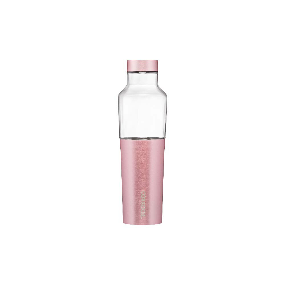 CORKCICLE 玻璃易口瓶 600ML-玫瑰金【A435489】【不囉唆】