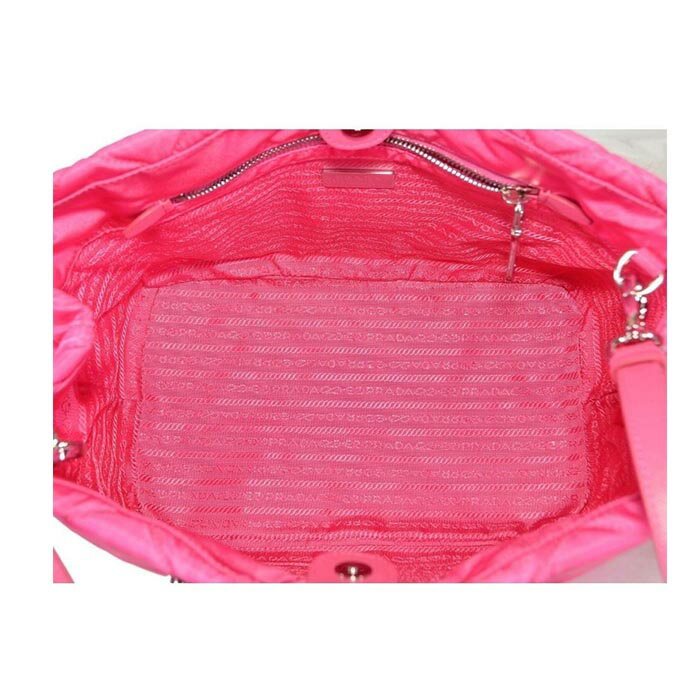 精選★PRADA 輕量化縫紉菱格紋尼龍肩背/斜背包 1BG740 2AS3 F0216(現+預購)    ~【夏日美包★菲尼斯 國際精品↘3折起】 4