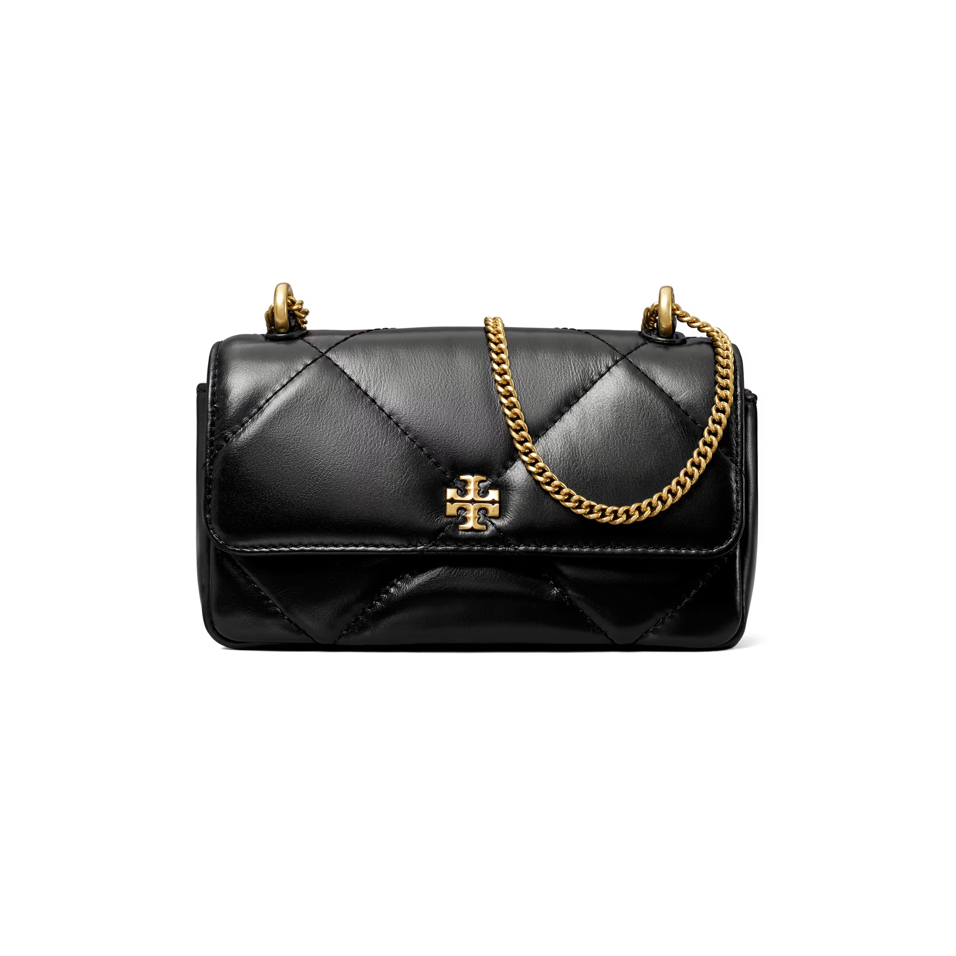 精選★TORY BURCH Kira 絎縫翻蓋磁扣 迷你枕頭包手提斜挎包 154710(預購新品)~【母親節禮物★菲尼斯 國際精品3折起 春夏新品 換季下殺】