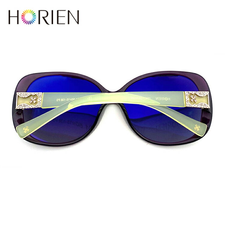 HORIEN海儷恩 簡約鑲鑽浪漫偏光太陽眼鏡 抗UV400 (HN 1207 H01) 5