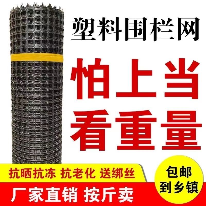 【台灣公司 超低價】加厚塑料圍欄網養殖網養雞鴨鵝防護網家用菜園果園隔離網圈玉米網 3