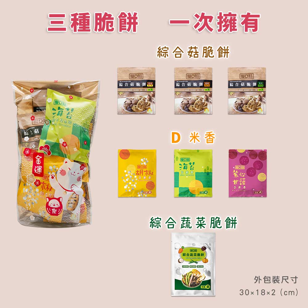 【愛D菇】派對隨手包組(7入) 3