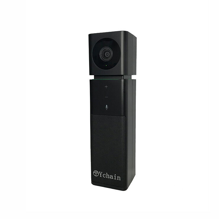 YCHAIN HDCS1665-USB HD攝影機麥克風喇叭3 in 1視訊會議機***可整合使用Ymeetee、Skype、Line、Zoom視訊軟體做視訊會議
