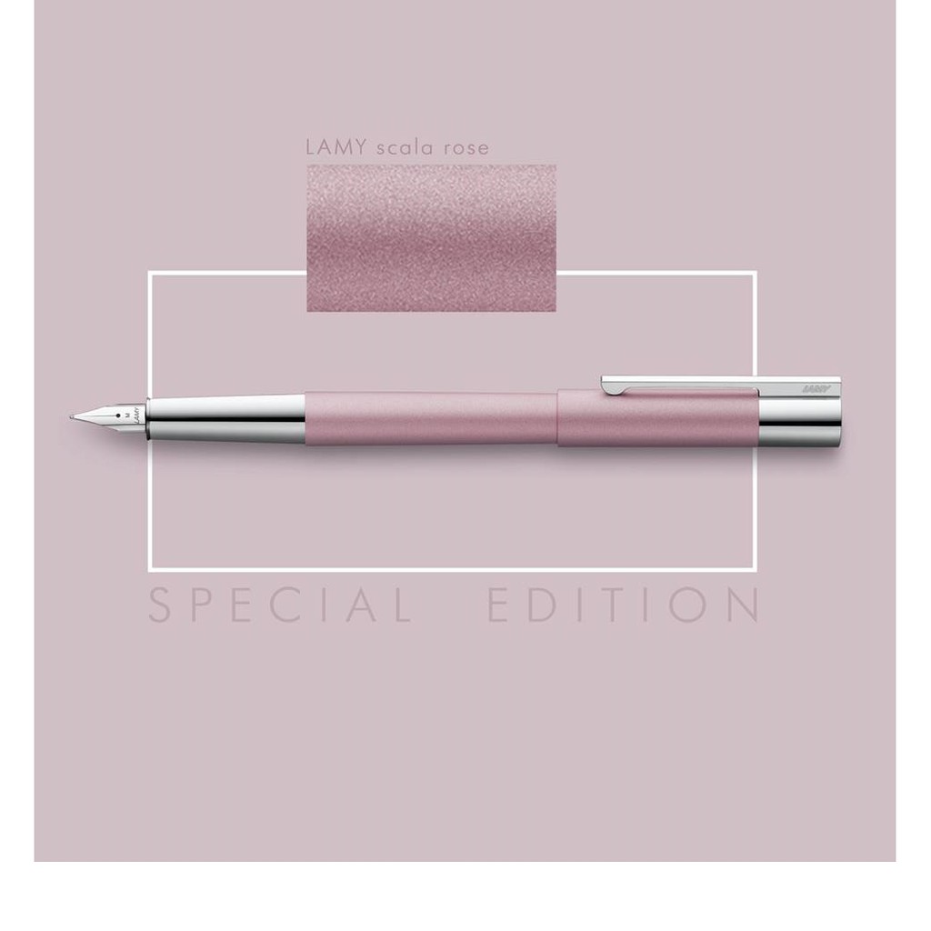 【K.J總務部】德國製 LAMY SCALA精粹系列 79玫瑰粉 鋼筆 【2019 新品上市 】