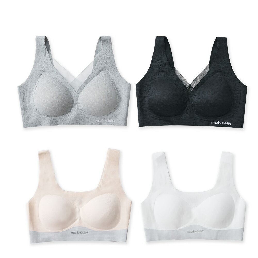 美麗佳人無痕內衣 女內衣 無痕內衣 無鋼圈內衣 涼感內衣 清透胸衣 美胸衣 集中包覆【旺達棉品】MC-NNT03 1