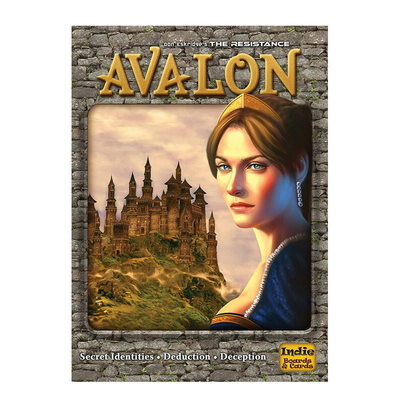 英文桌遊戲抵抗組織Resistance Avalon Indie quest全系列卡牌
