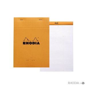 【築實精選】 Rhodia x N°19 可撕式會議記錄本｜A4｜80g ｜80張｜魅力橘