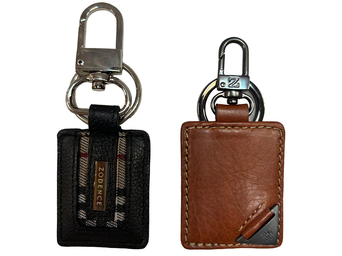~雪黛屋~ZODENCE 鑰匙環扣進口專櫃100%進口牛皮革材質Z23G204302