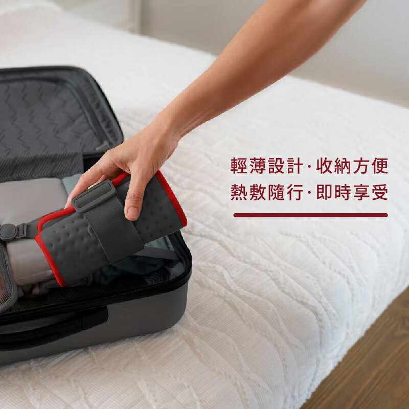 【醫護寶】Sunlus三樂事 行動智能熱敷腹腰墊SP1409 特大款 贈行動電源 腰痛 舒緩 8
