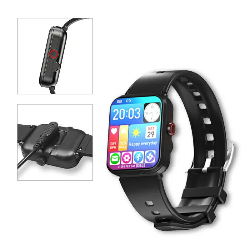 【涉谷數位】WBTX22 側鍵旋轉耳機手錶二合一 運動手錶 健康手錶 跑步運動錶 智慧手錶 藍芽智能手環手錶 電子手錶【APP下單4%點數回饋】