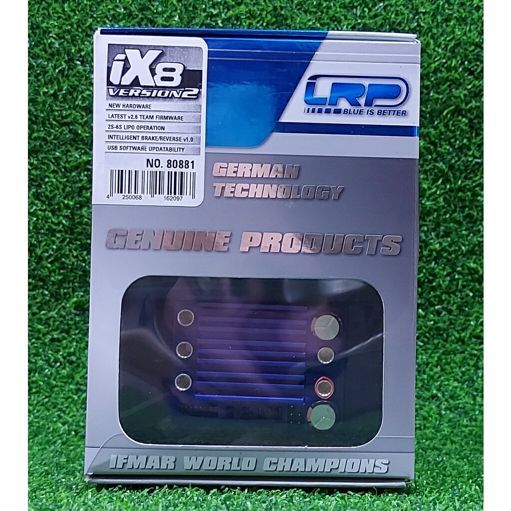 【分期0利率】【車車共和國 】LRP IX8 V2  高階 1/8 車用 有感無刷電子變速器(#80881)