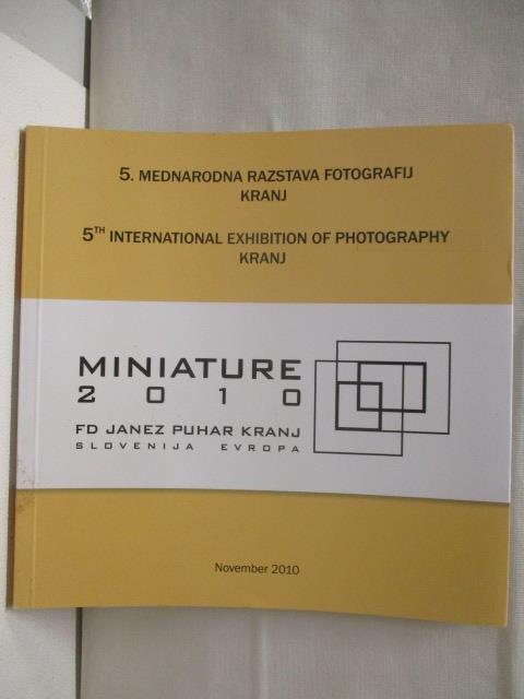 【書寶二手書T6／藝術 OPI】MINITURE 2010