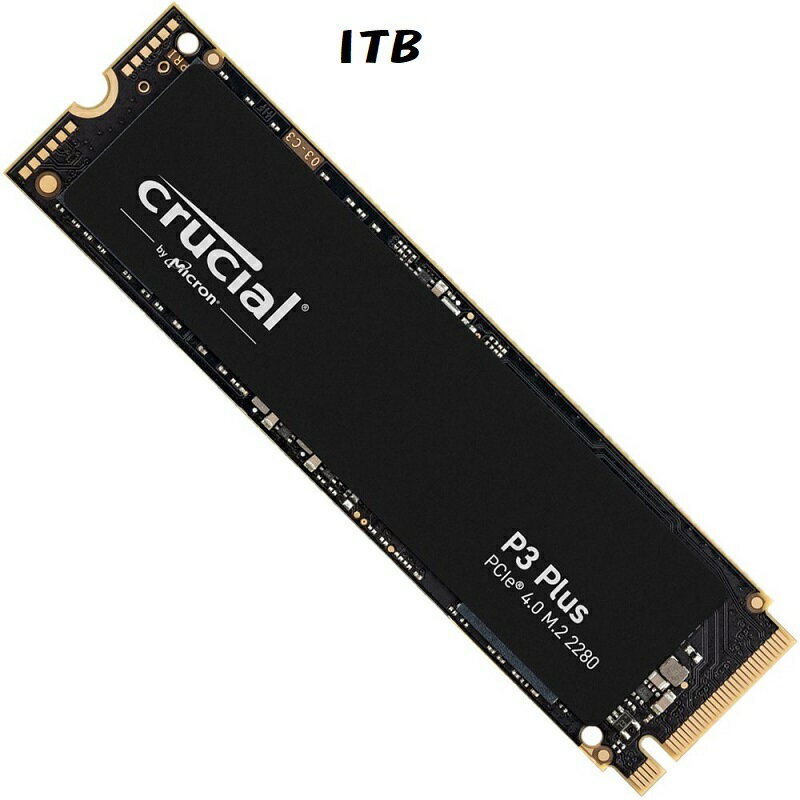【最高現折268】Micron 美光 Crucial P3 Plus 1TB/Gen4 M.2 SSD 固態硬碟