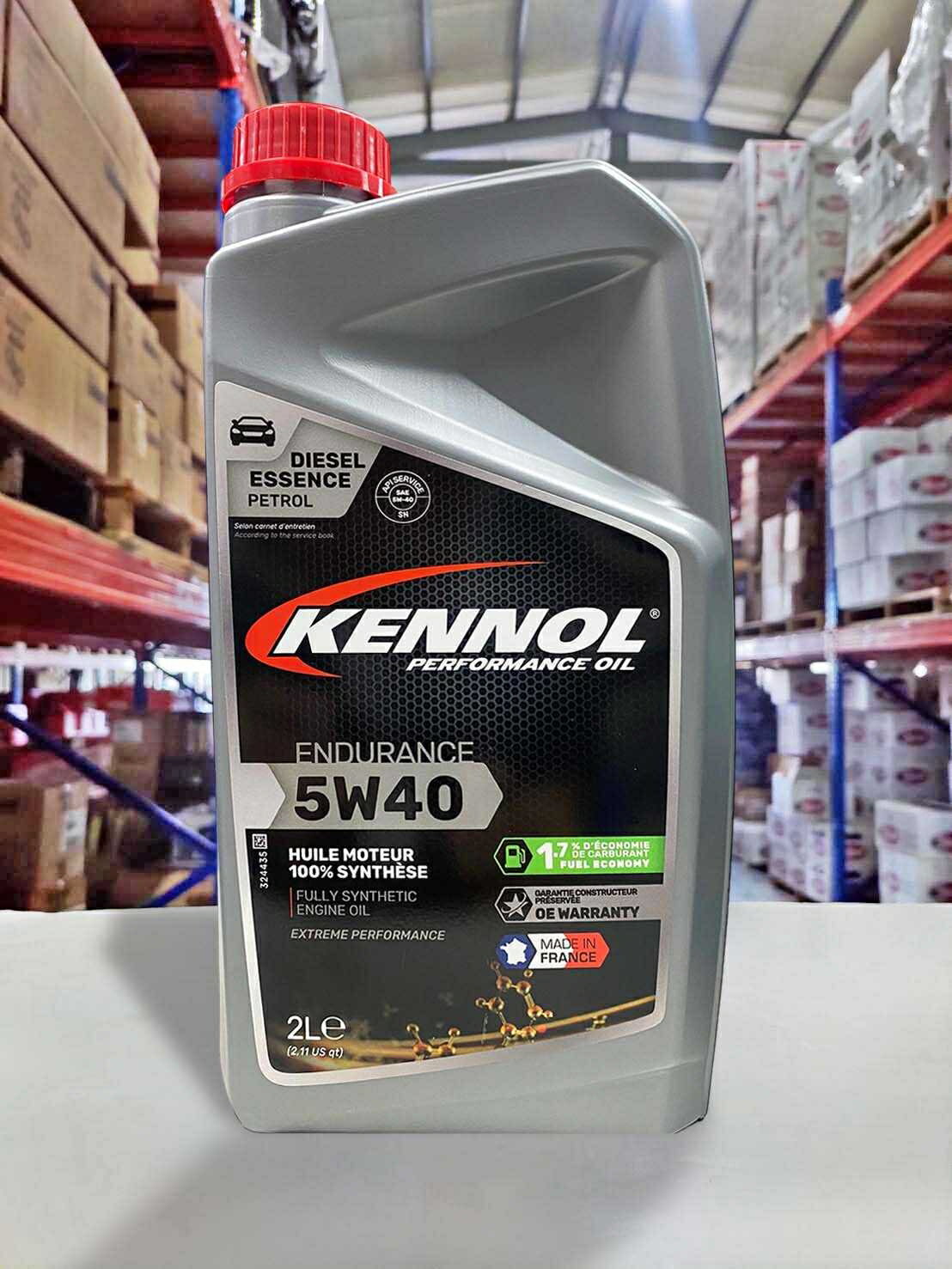 『油工廠』KENNOL ENDURANCE 5W40 全合成 汽車 機油 2L SN