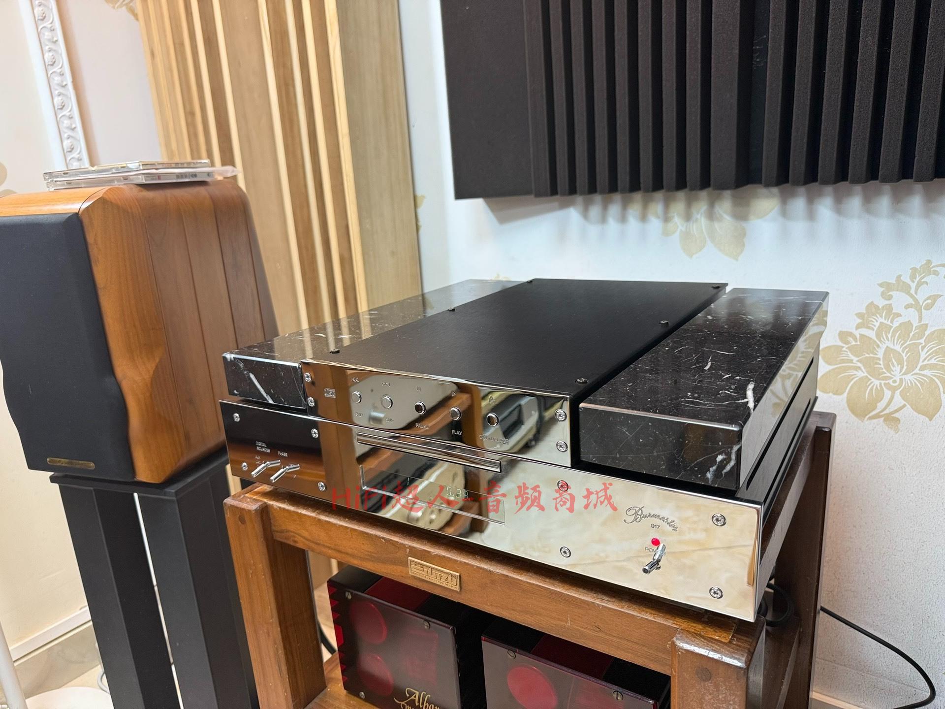 德國柏林之聲 Burmester 917 CD轉盤 原裝遙控器 調音石 美觀收藏 音質優異【HiFi超人-音訊商城】