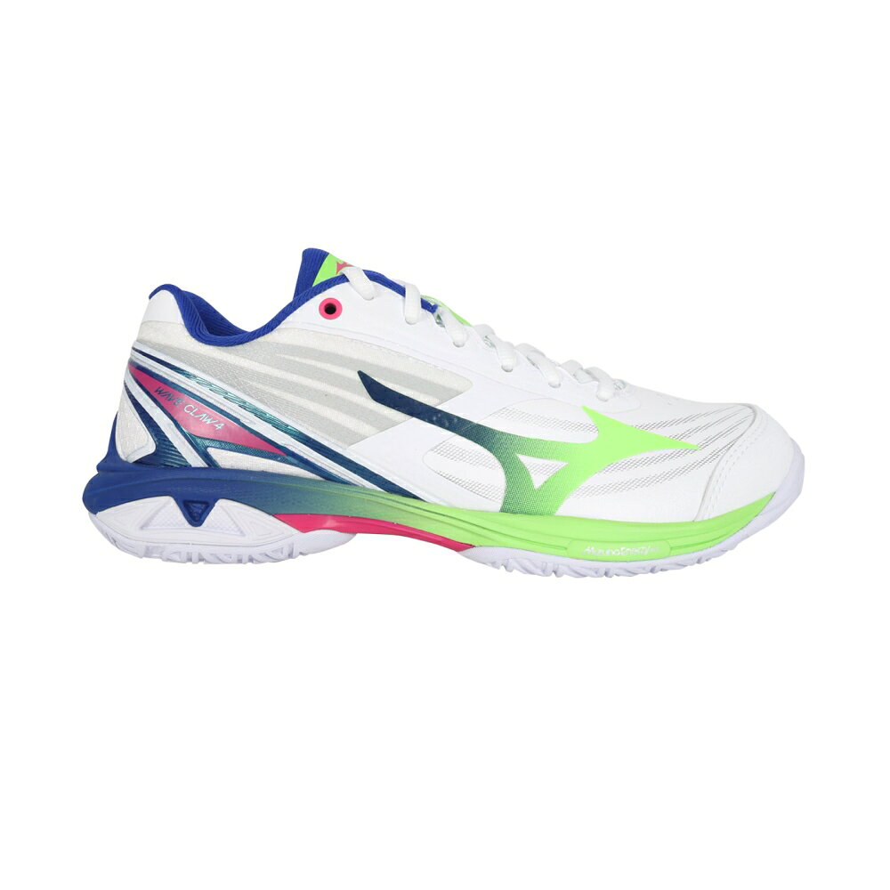 MIZUNO WAVE CLAW 4 男女羽球鞋-3E(免運 羽球鞋 訓練「71GA264301」≡排汗專家≡