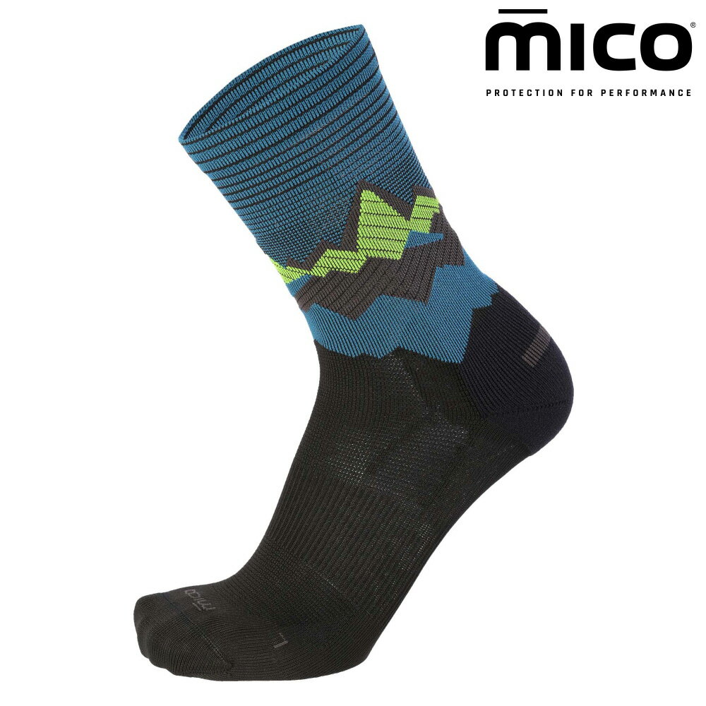 MICO 輕量彈性中筒健行襪 CA3065 (21) / 城市綠洲(襪子 透氣 快乾 義大利)