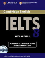 Cambridge IELTS 8 Self-study Pack (SB with Answers and Audio CDs (2)) (1版) ESOL  Cambridge
