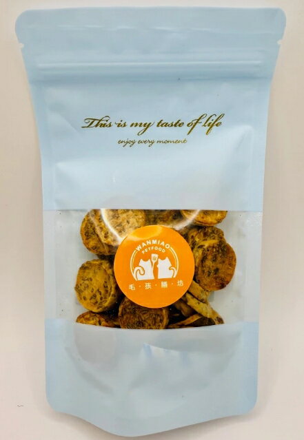 【毛孩膳坊】烘乾寵物零食-亞麻籽雞肉餅乾50g-5包入(開封即食/常溫保存/寵物零食) 4