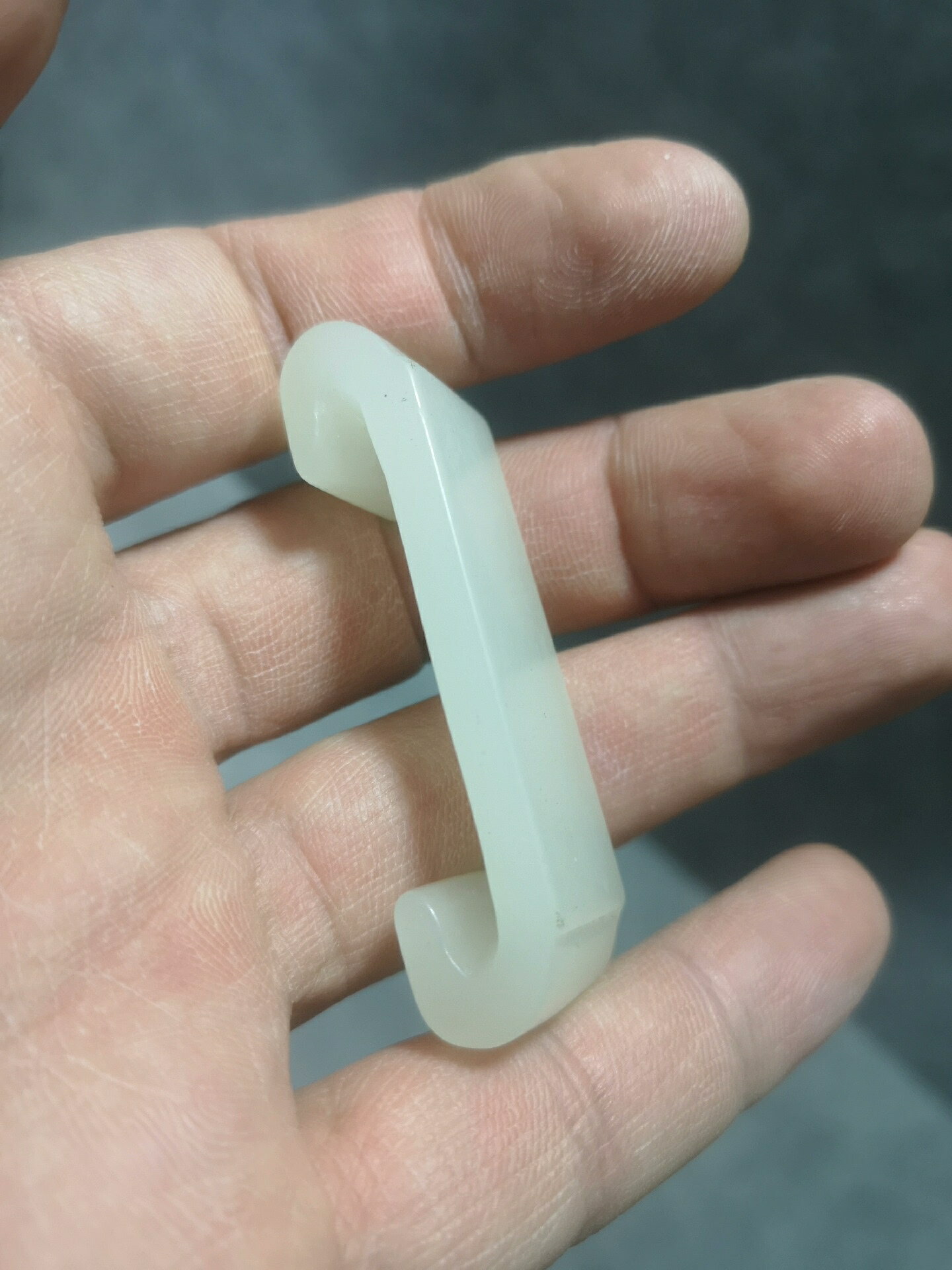 和闐玉擺飾手把件墨託墨臺擺飾文房用品，圖片實拍，包真和闐玉，