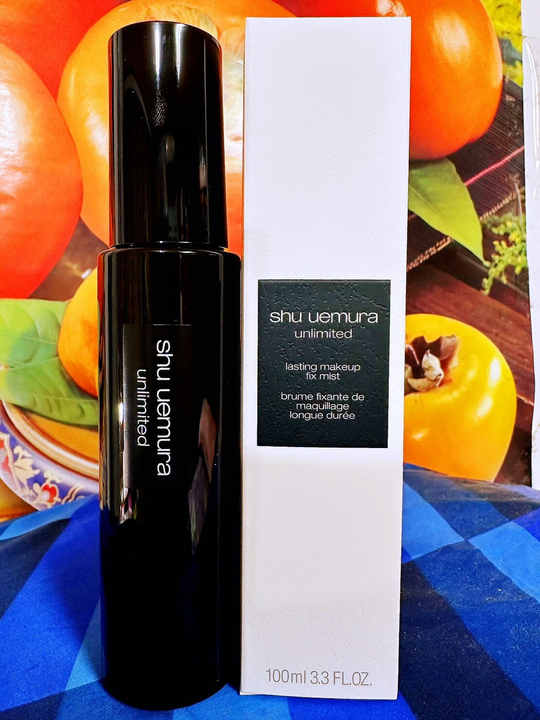 植村秀 無極限持久定妝噴霧 100ML (2024限量版-櫻花） 百貨公司專櫃正貨盒裝