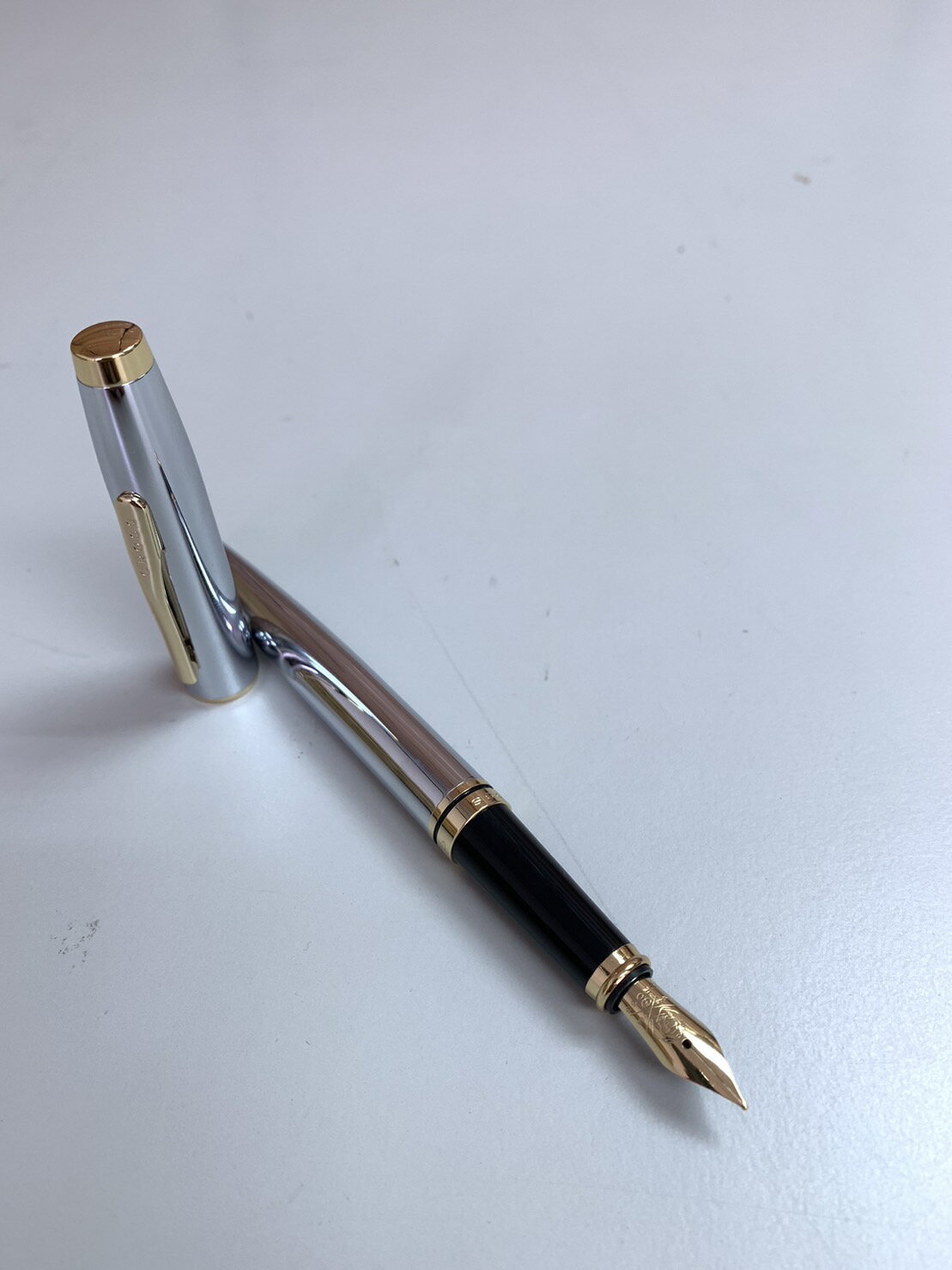 Cross 高雲系列鋼筆 金鉻鋼筆AT-0666-2