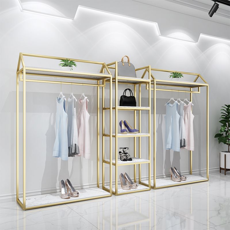 工廠現貨 免運 附發票 服裝店掛衣架落地衣服展示架掛架服裝展示臺男女裝貨架陳列架輕奢特惠/快速出貨 全館八折 特價出 Y1027