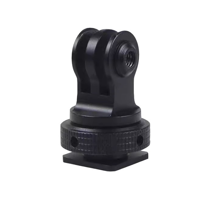 【中壢NOVA-水世界】GoPro Action 運動相機通用【XINTE 鋁合金 冷靴座】螺絲母孔 冷靴 轉接頭