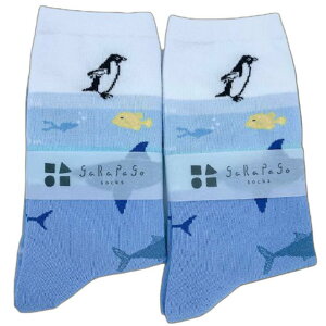 【garapago socks】日本設計台灣製長襪-海洋生物 - 襪子 長襪 中筒襪 台灣製襪子 日本設計